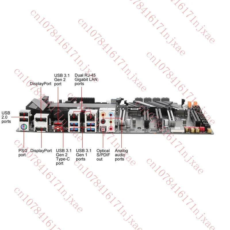 لجيجابايت C246M WU4 LGA1151 VGA DDR4 M-ATX اختبار اللوحة الأم موافق.
