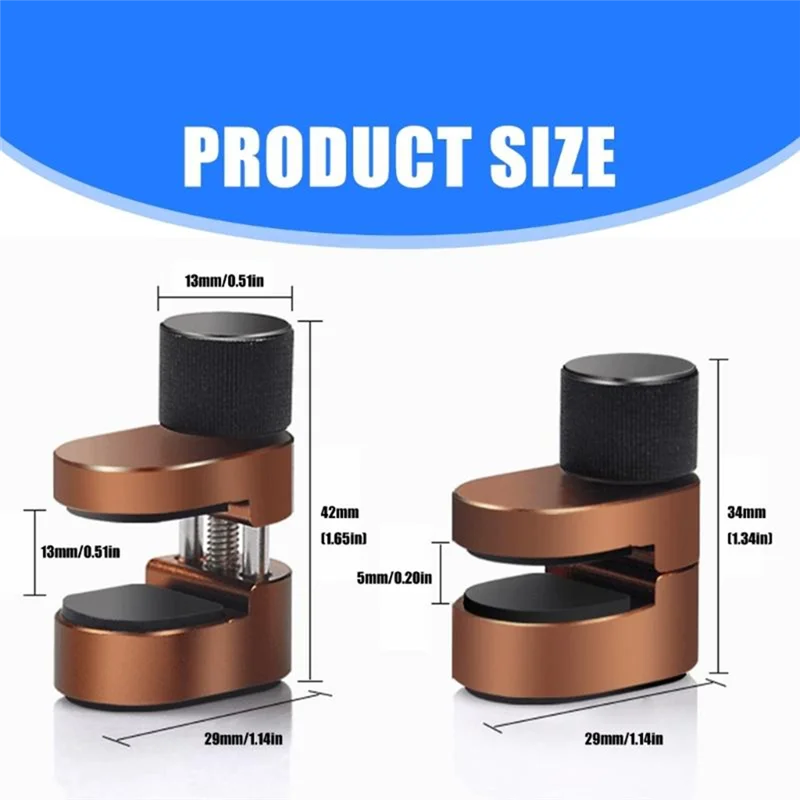 ABFI 4PCS 고정 클램프 금속 범용 모바일 전화 Lcd 화면 곡선 스크린 수리 고정 클립 고정 장치