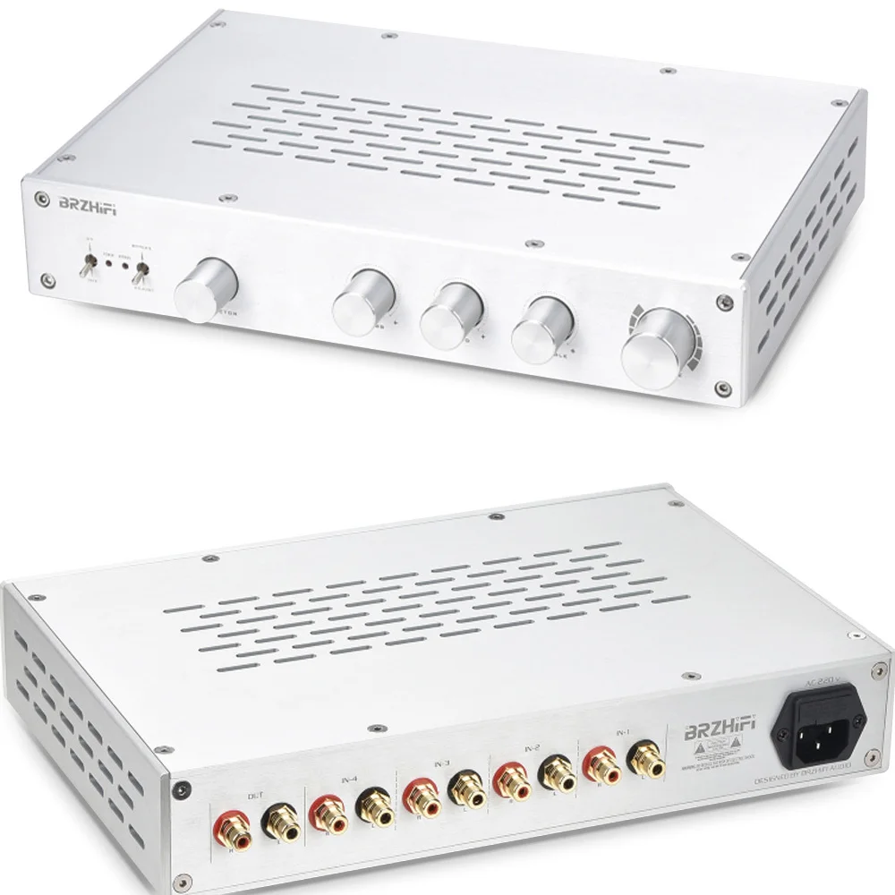 

Classic Hifi Power-amplifier High-quality Pure Class A Tone Preamp Fv-2020 High, Middle And Bass Tri-bands Adjusted Separately