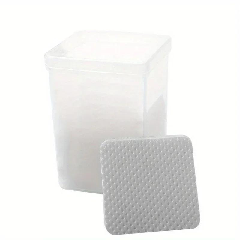 ผ้าเช็ดทำความสะอาดสีเจลทาเล็บที่ไม่เป็นขุย200ชิ้นแผ่นกาวติดขนตาแบบนุ่มแผ่นผ้าฝ้ายอุปกรณ์ทำความสะอาดอุปกรณ์เล็บสำหรับเชิงพาณิชย์