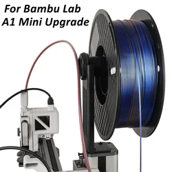 For Bambu Lab A1 Mini Spool Rack Upgrade DIY Filaments Holder Bearing Rotatable Bracket For Bambulab A1-mini