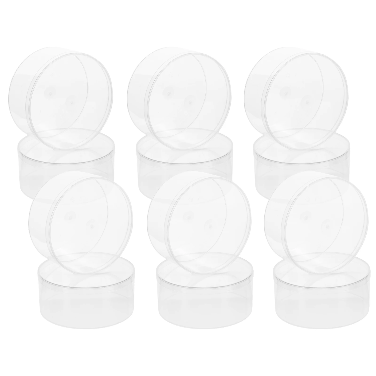 

12 Pcs Food Grade PET Boxes Shatterproof Airtight Transparent Dried Fruit Snack Containers SafeReusable Storage Box Packaging