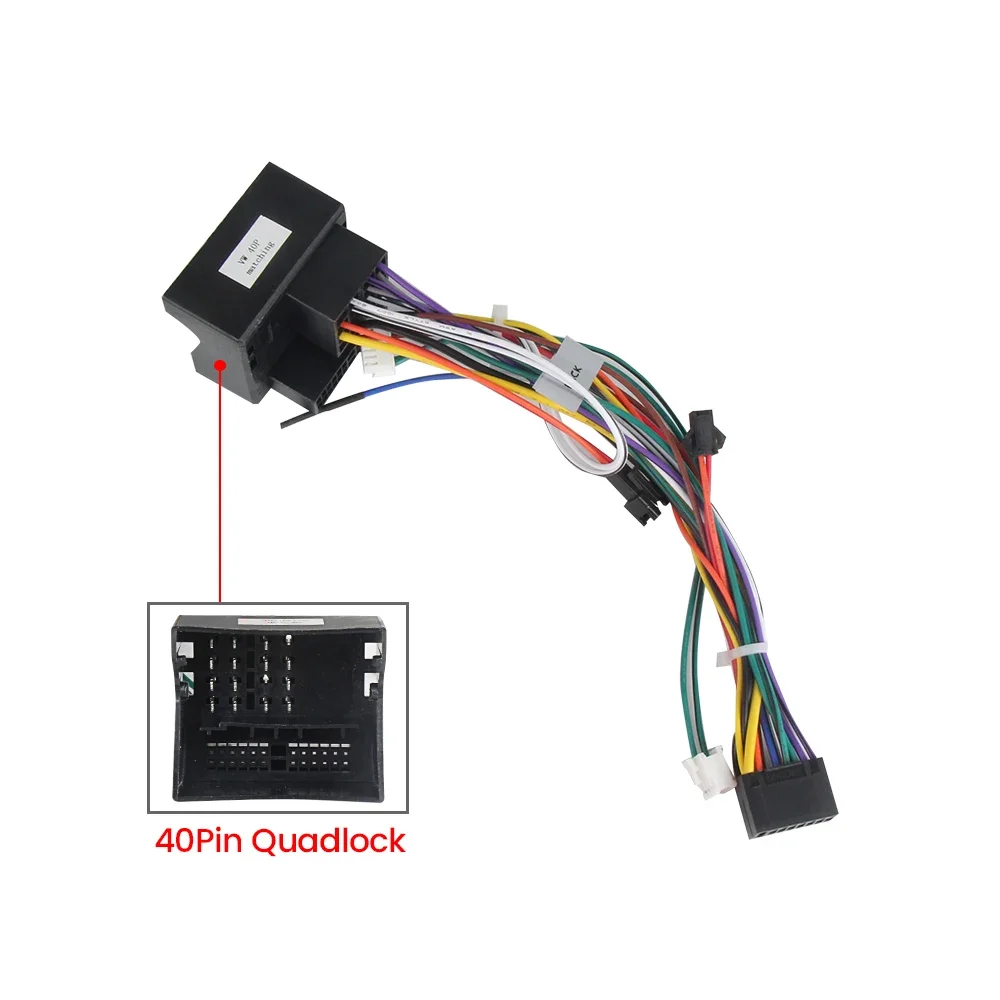 MEKEDE Car Radio Connector Harness Cable Adapter Canbus for VW Golf MK5 MK6 MK7 for Skoda Octavia Fabia for SEAT