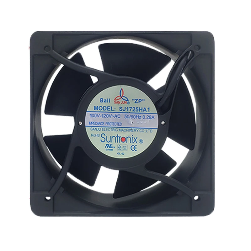 

for 15cm Fan SJ1725HA2 1725 AC110/220V SJ1725HA1 150x150x51mm 0.15A Cooling Fan Square