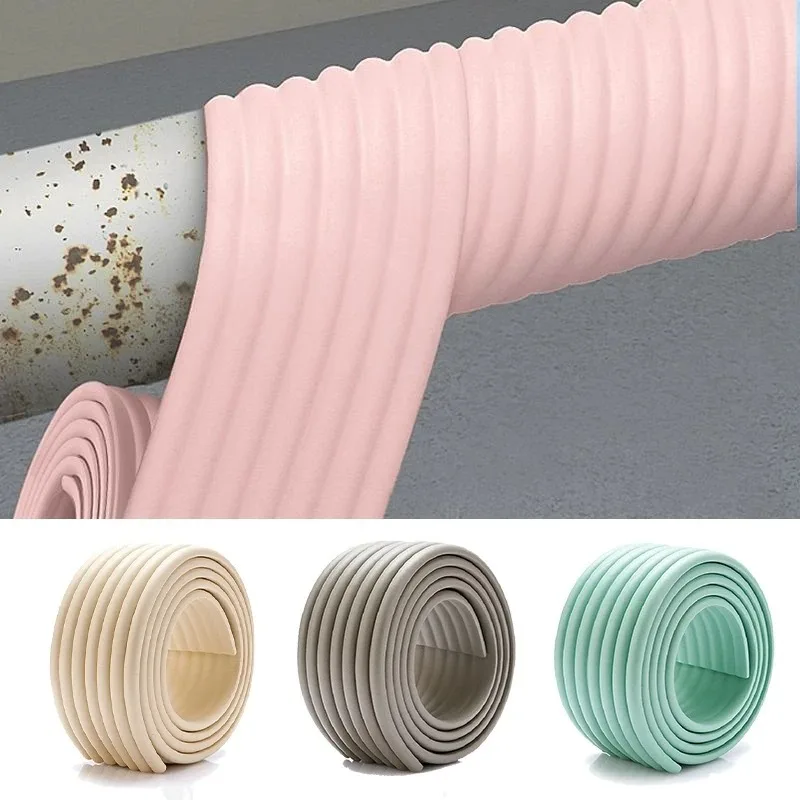 2m Outdoor Water Pipe Anti-freezing Strip Winter Thermal Foam Self-adhesive Anti-collision Soundless Pipe Tapes Insulation
