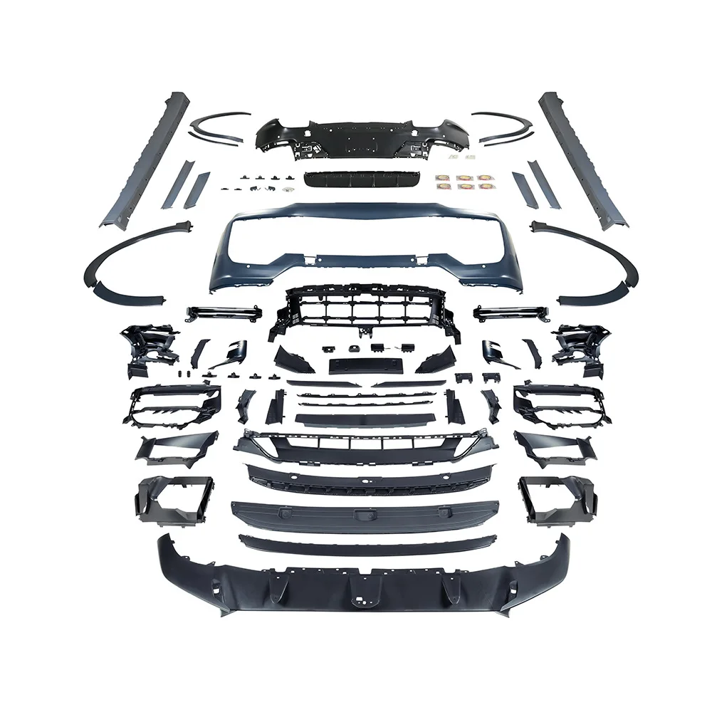 

Suitable for The front bumper assembly of the 24 Puka 9Y0.2 Turbo GT includes daytime running lights and SD wheel arches, as wel