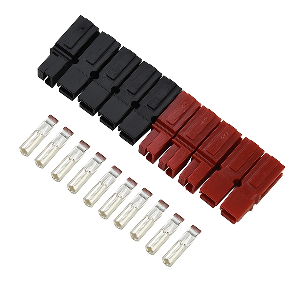 5 Pair 15A 45a 600V For Anderson Plug Marine Power Connectors Red And Black Terminal  20-12AWG Electrical Equipment