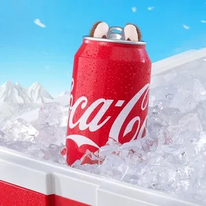 بوب مارت لابوبو الوحوش سلسلة COCA-COLA الفينيل الوجه أعمى مربع اللعب مربع الغموض مربع العمل الرقم مفاجأة هدية أفضل 10 مبيعات لمحفظة كوكا - رقم 5