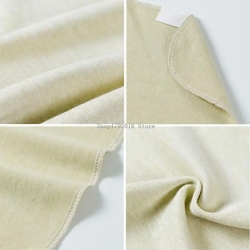 

Square Bibs for Boy & Girls Skin-friendly Cotton Towel for Toddler Feeding