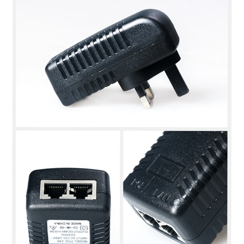 4XFC Efficiency POE Power Supply Adapter For CCTV Systems Multiple Voltages Option
