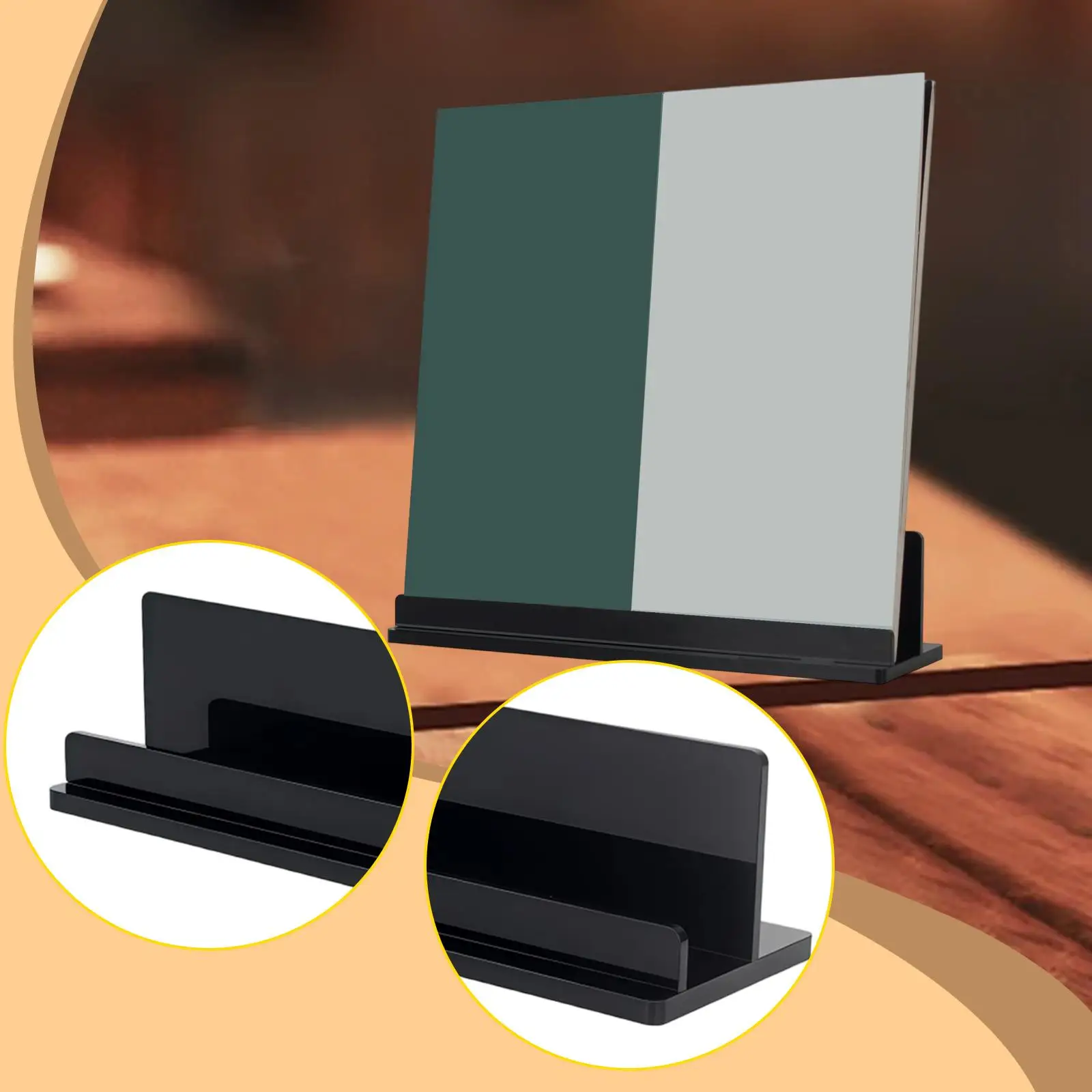 

Vinyl Record Holder,Modern,Organizer,Record Display Stand LP Holder for Book Album