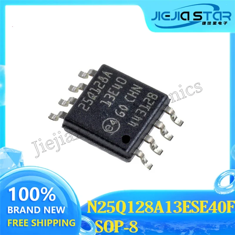 

N25Q128A13ESE40F 25Q128A 13E40 SOP-8 NOR Flash Memory Chip Computer IC 100% Brand New Electronics