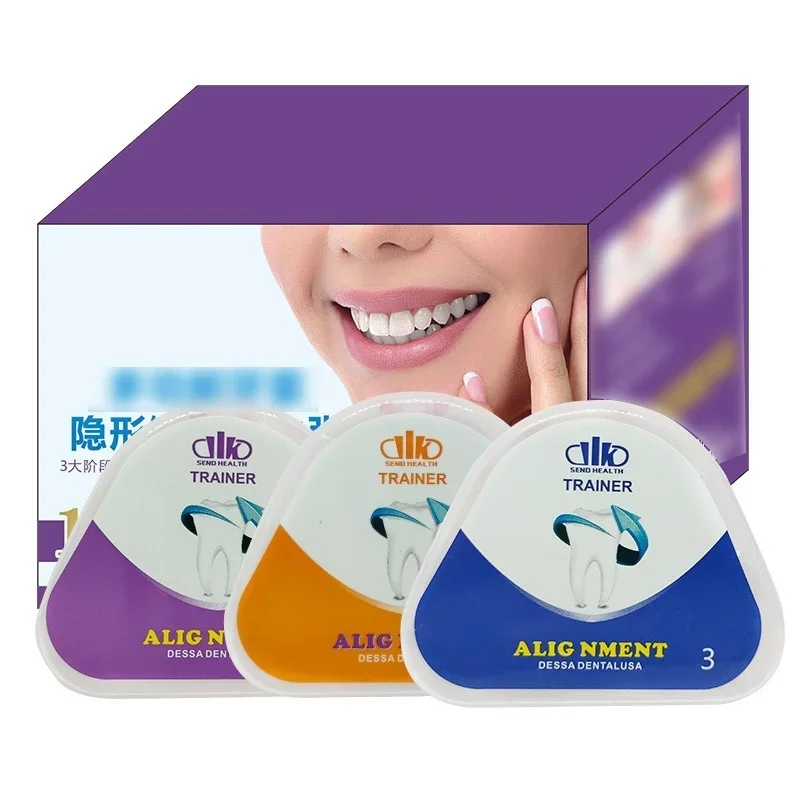 Orthodontic Braces Dental Braces Instanted Silicone Smile Teeth Alignment Trainer Teeth Retainer Mouth Guard Braces Tooth Tray