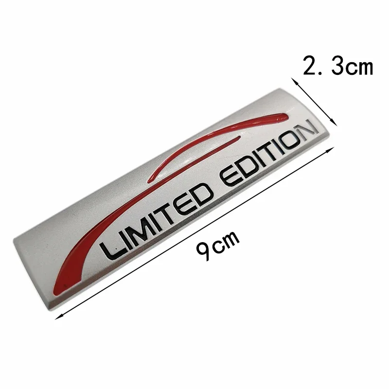 Car Styling Metal LIMITED EDITION Emblem Badge Car Sticker Decal for Audi Chevrolet Golf Polo Opel Toyota Mazda Nissan Hyundai