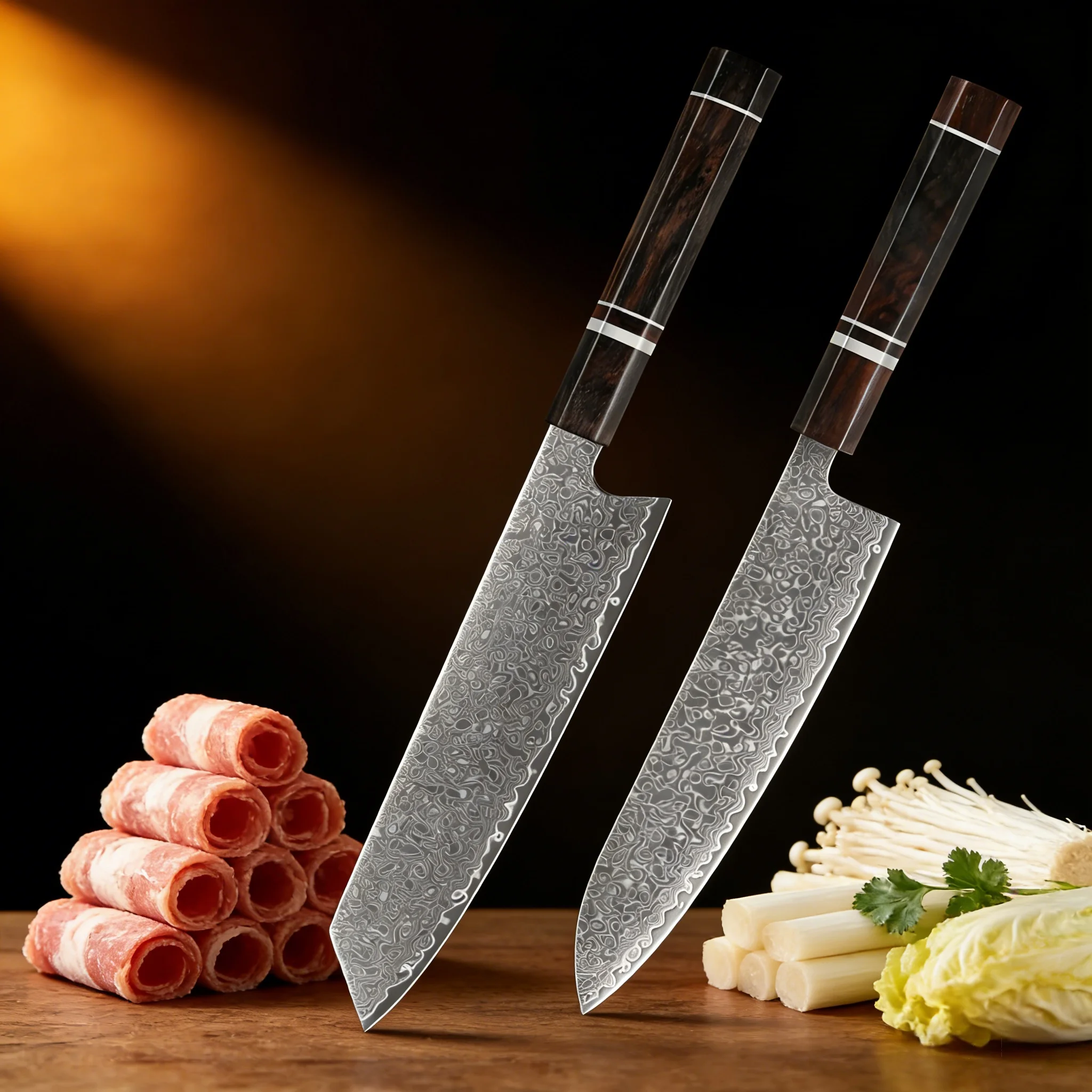 1/2/3PCS,Kitchen Knives 67 Layers Damascus Steel Chef Cooking knife Kiritsuke Knife Kitchen Restaurant Knife Kitchen stuff