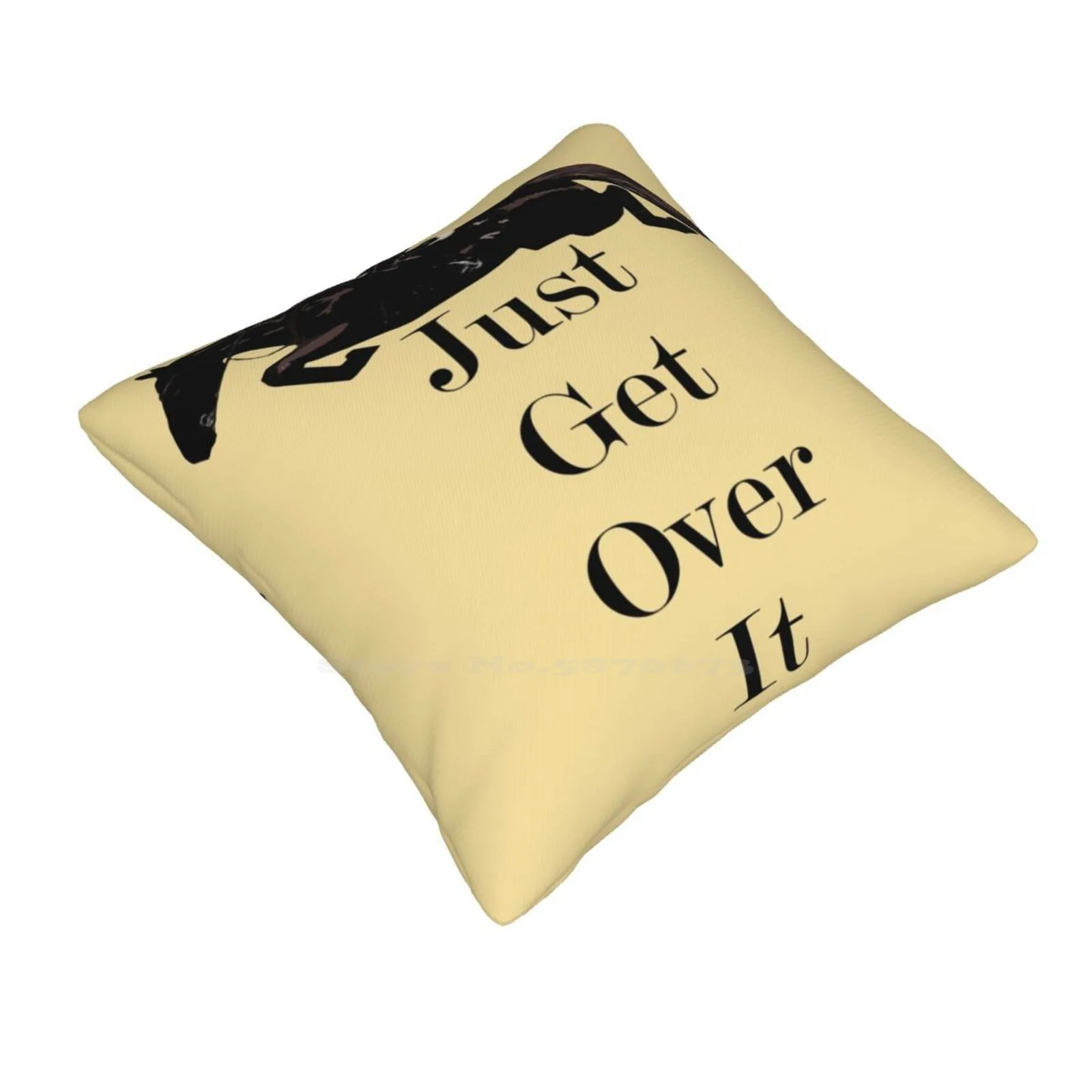 Just Get Over It Equestrian Horse Pillowslip Pillowcase Just Get Over It Horses Horse Jumping Equestrian Jumping 3 Day Eventing