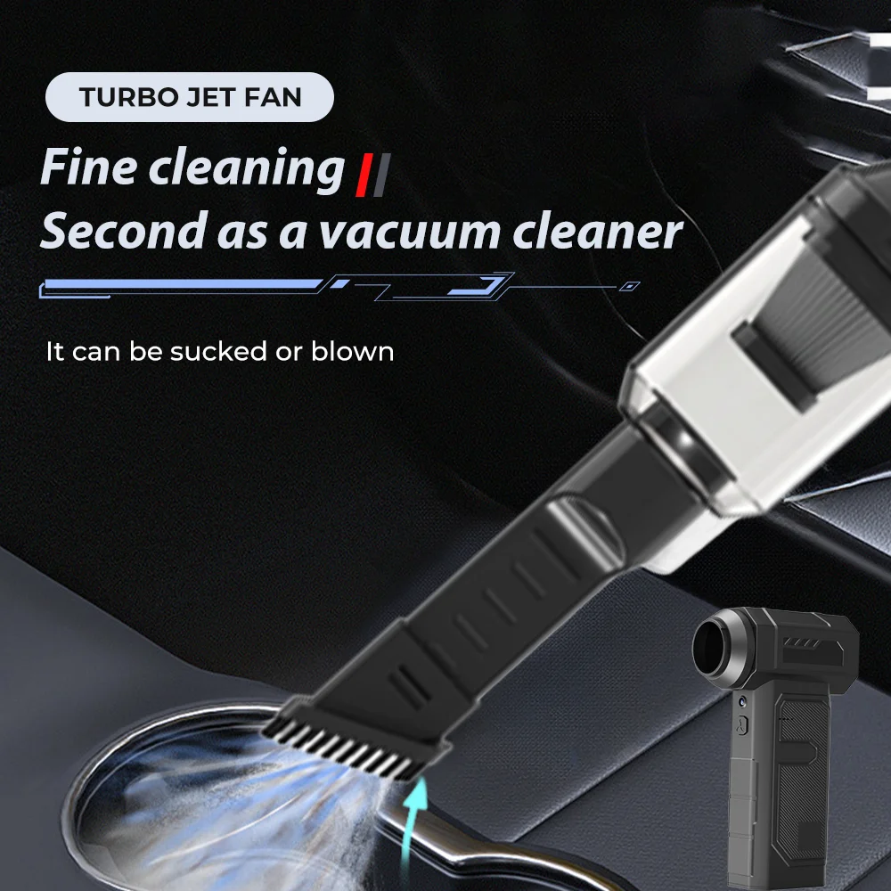 

G7 Blower 40mm Brushless Motor Turbo Jet Fan Max 350g Thrust Electric Air Duster Type-C Charging Powerful Air Blower Clean Tool