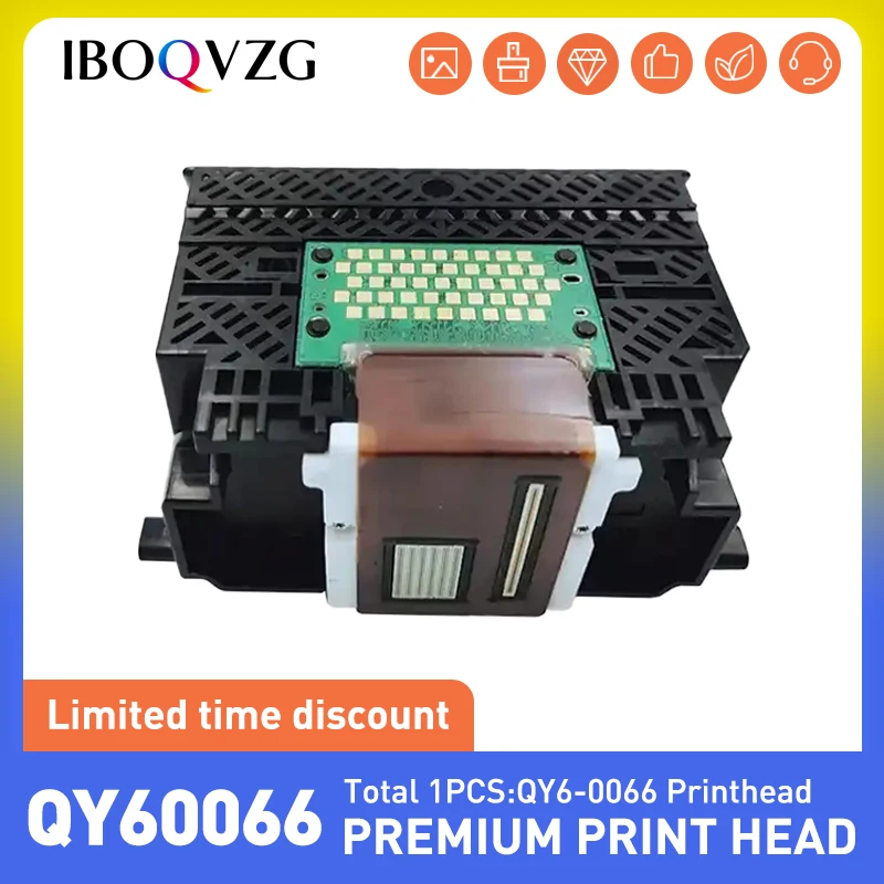 IBOQVZG-cabezal de impresión de inyección de tinta, QY6-0066, QY60066, para impresora Canon PIXMA MX7600 iX7000, QY6-0066-000