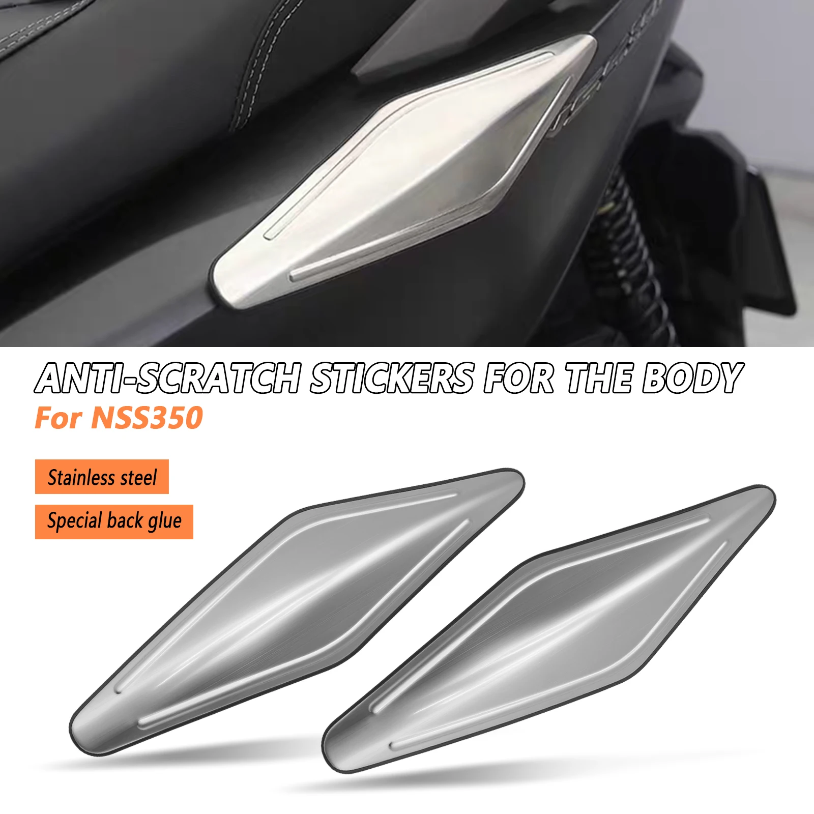 

Motocycle Anti-scratch Decorative Cover Side Protection Guard new Accessories For Honda Forza 350 NSS350 2023 2024 2025