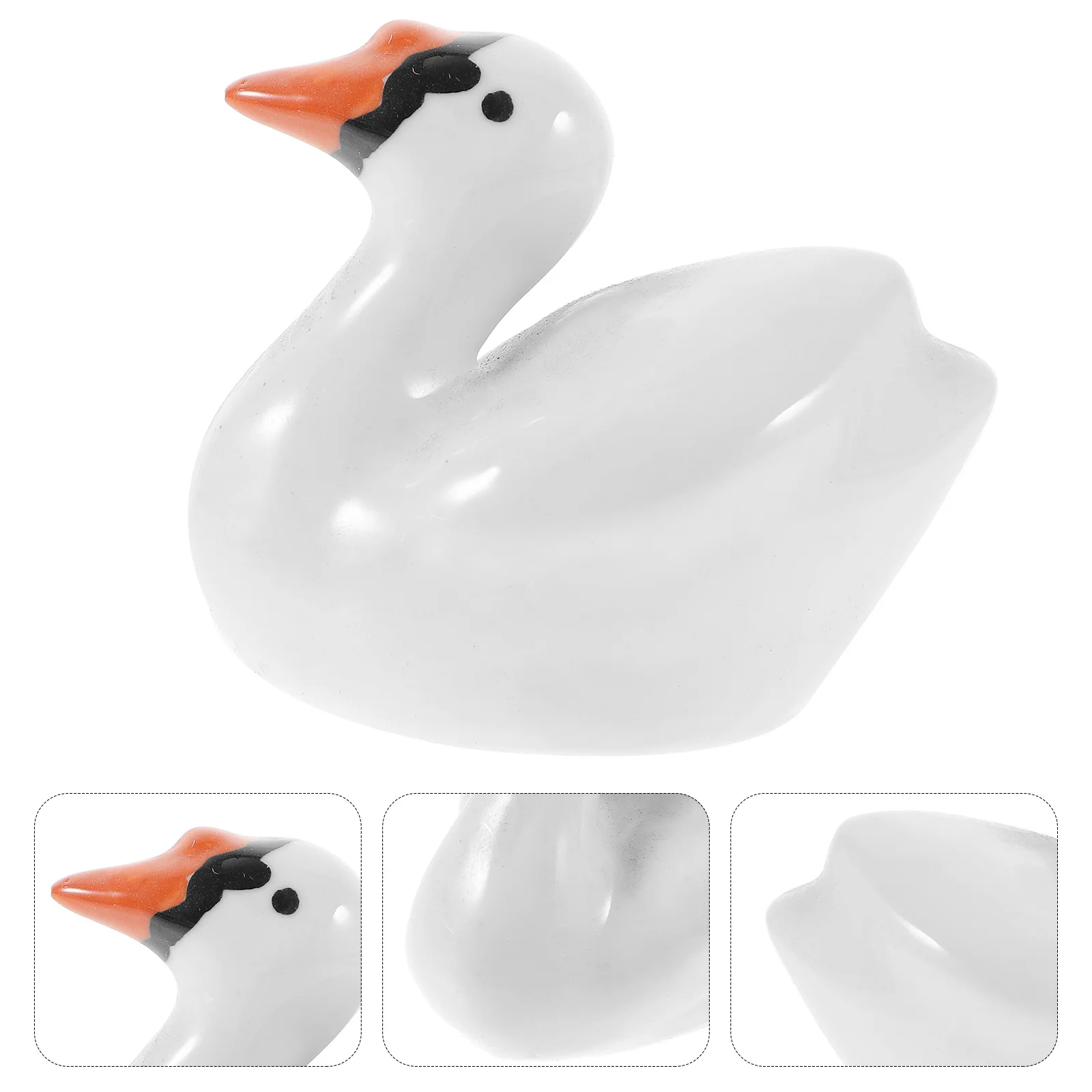 

Ceramic Duck Aquarium Floating Small Duck Decoration Home Aquarium Fish Tank Ornament Floating Animal Decorative Craft