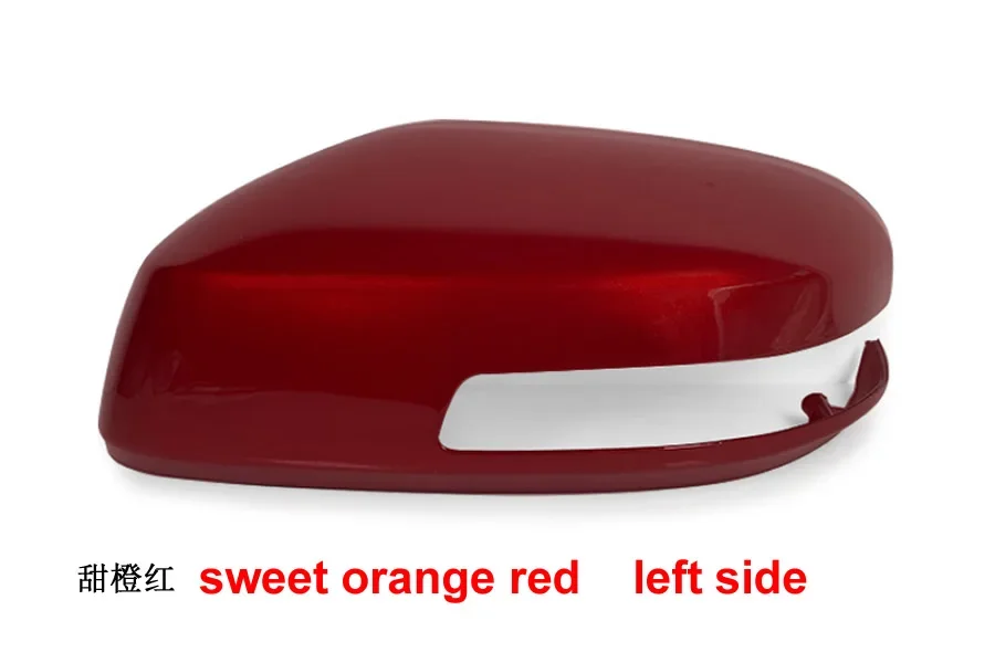 For Honda City 2009 2010 2011 2012 2013 2014 Outer Rearview Mirrors Cover Side Rear View Mirror Shell Housing with Lamp Type