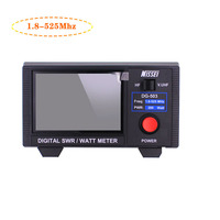 DG-503 Nissei Digital SWR/WATT Meter HF VHF UHF Meter 1.6-60MHz/125-525MHz  Digital Rf Power Measurer Analyze HF Transceiver