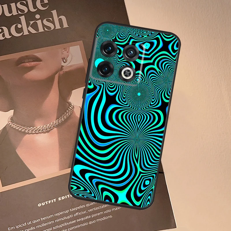 Optical Illusion Print Cover For OnePlus Nord 3 2T N10 N20 N30 CE 3 2 Lite OnePlus 11 10 9 Pro 8T 9R 10R 10T Case