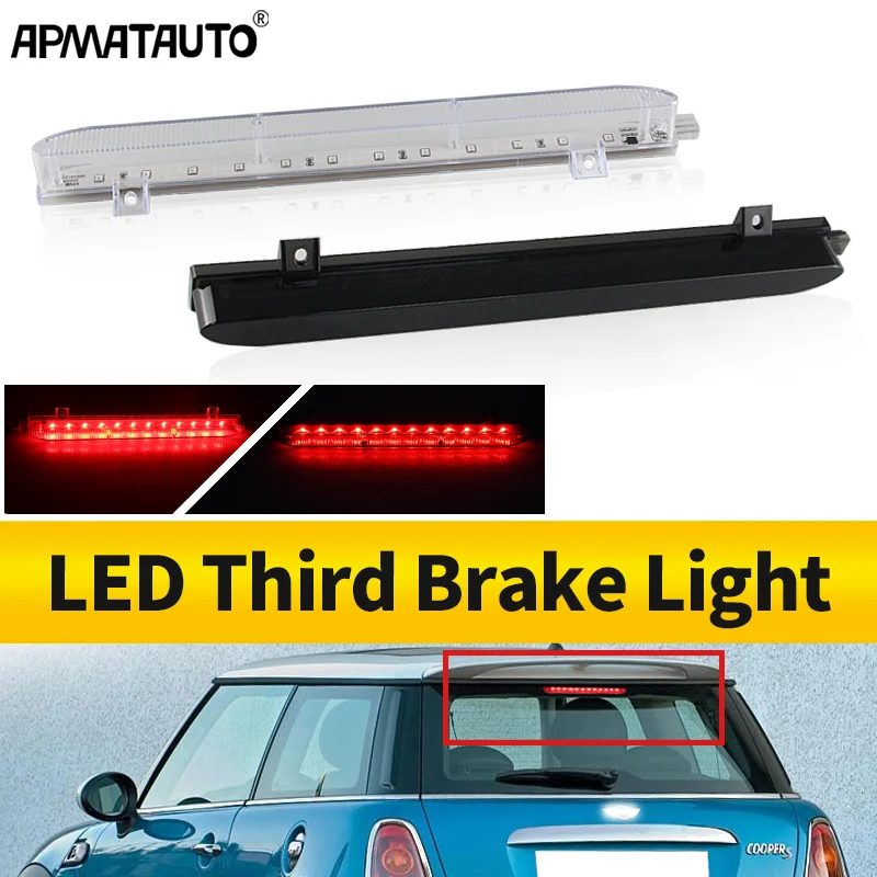 

1 шт. светодиодный третий, 3-й, высокий стоп-сигнал для Mini Cooper R56 Mini Cooper R60 Countryman 2010-2016 OEM: 63257221834