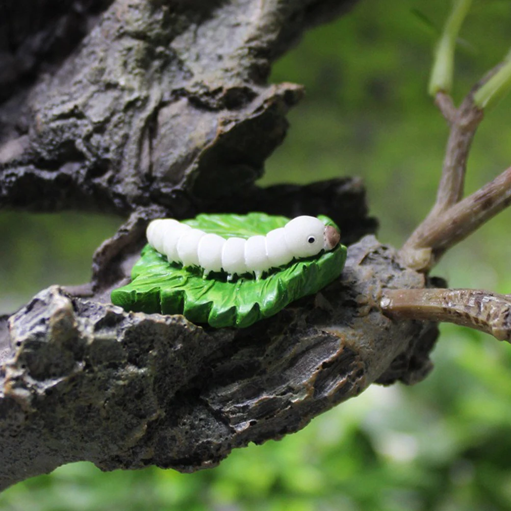 

4 Pcs Micro Landscape Statue Birds for Crafts Frogs Girl Glow in The Dark Tree Elves Resin Ceramic s