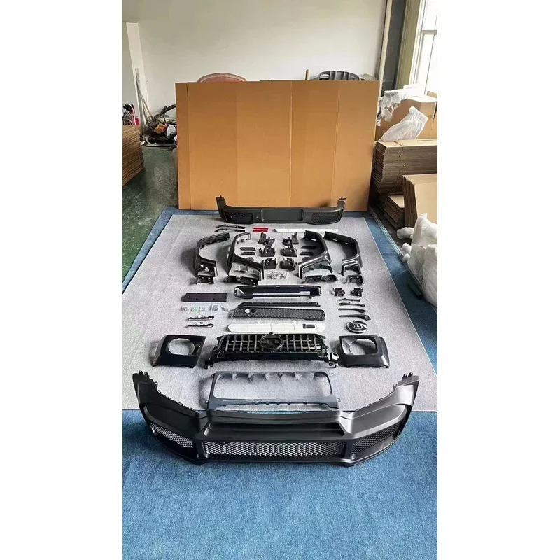 High Quality Luxury SUV Carbon Fiber Rocket G900 Style Full Body Kit Upgrade W463 W464