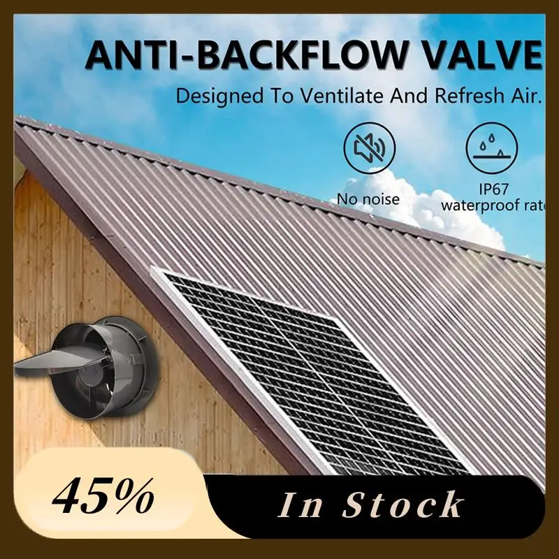 New Energy 4-Inch High-Speed Solar Silent Fan With 8W Panel Shed Solar Exhaust Fan For Chicken Coops,Greenhouses,Sheds A