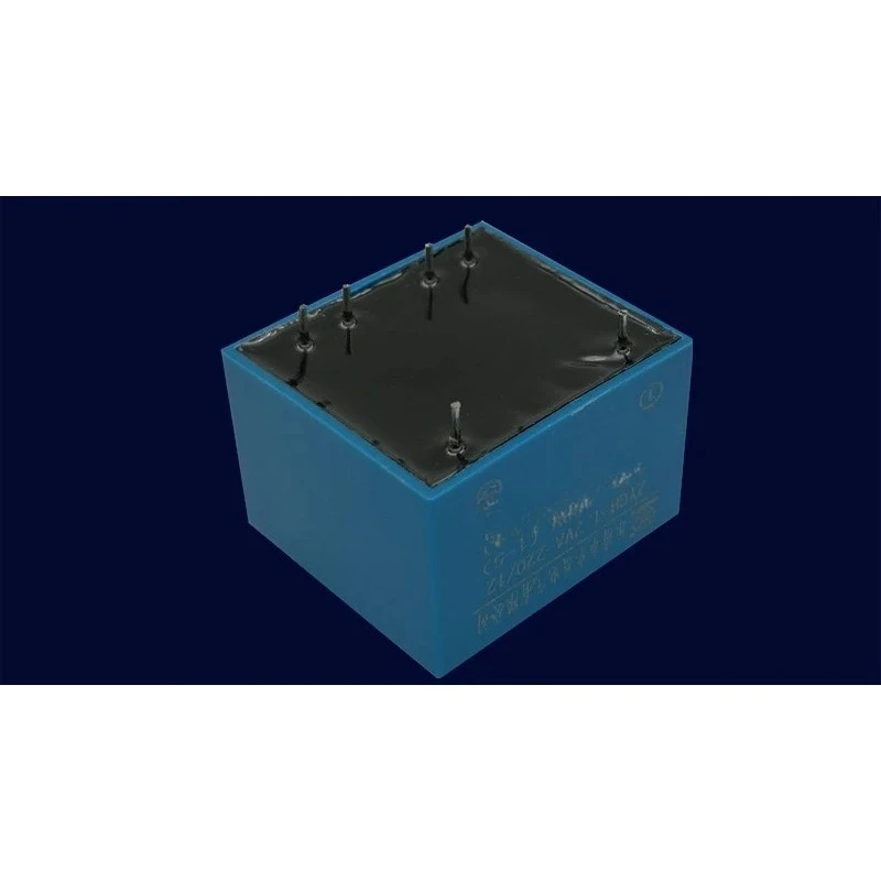 EI28 1.2VA Encapsulated Isolation Transformer AC220V To 12V 6Pin PCB Mount Sealed Power Frequency Mini Step Down Transformer