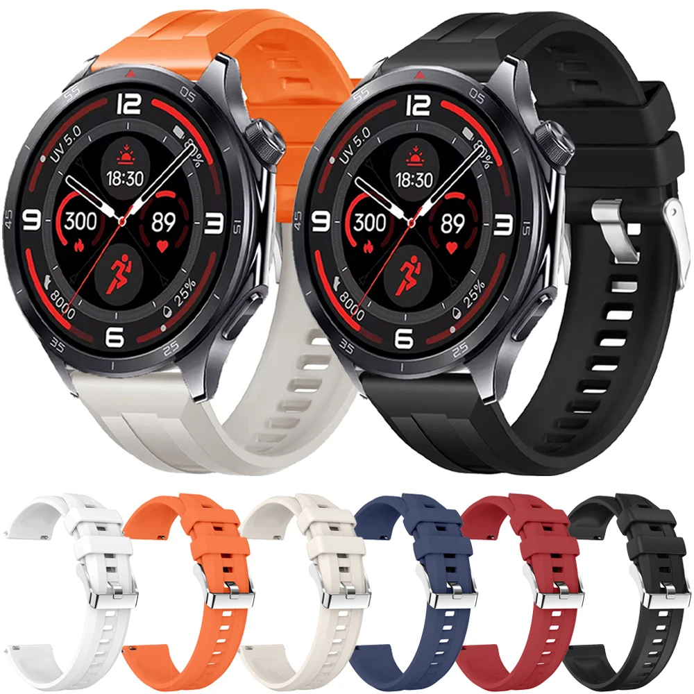 22Mm Silicone Strap…