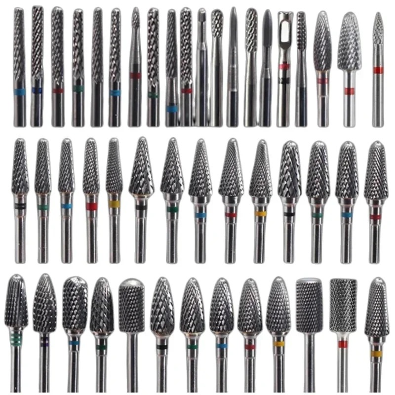 

Сверло для ногтей из карбида вольфрама, фреза для маникюрного станка, твердосплавная электрическая дрель для ногтей, фреза для аксессуаров для ногтей