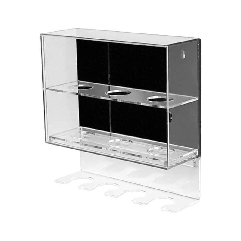 Clear Acrylic Baseball Bat Protective Case Light Weight Baseball Bat Holder Clear Acrylic Display Case Easy to Setup
