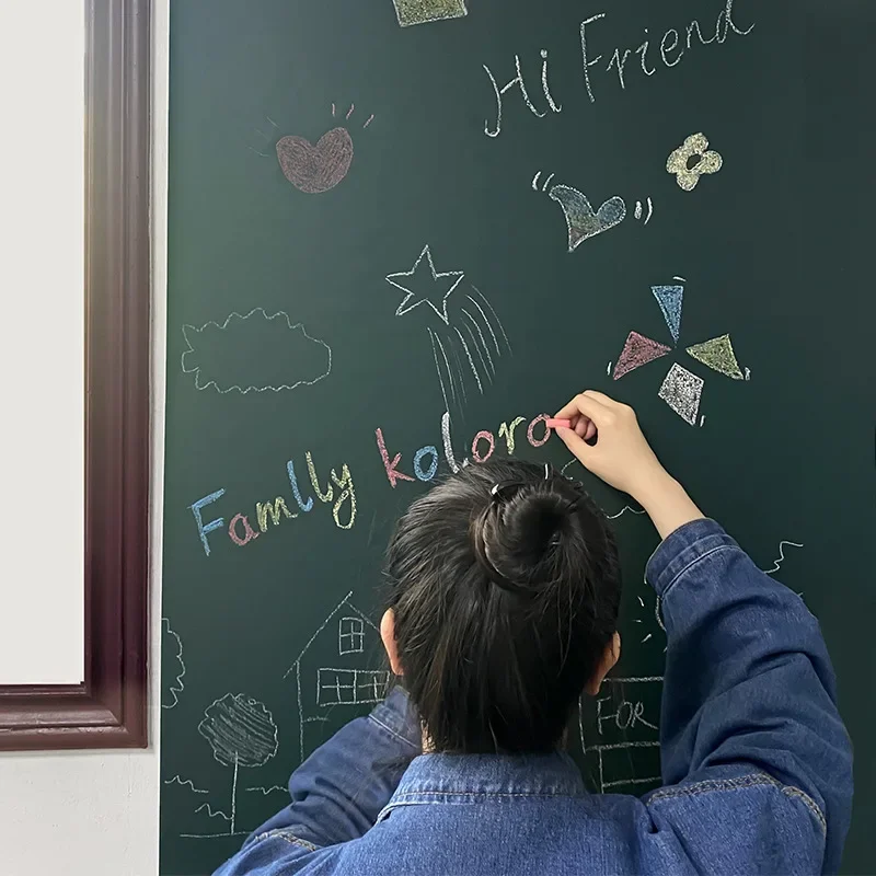 45x150CM Wall Stickers for Kids Room Vinyl Chalkboard Children Blackboard Stickers Chalkboard Paint Chalk Paint Wall