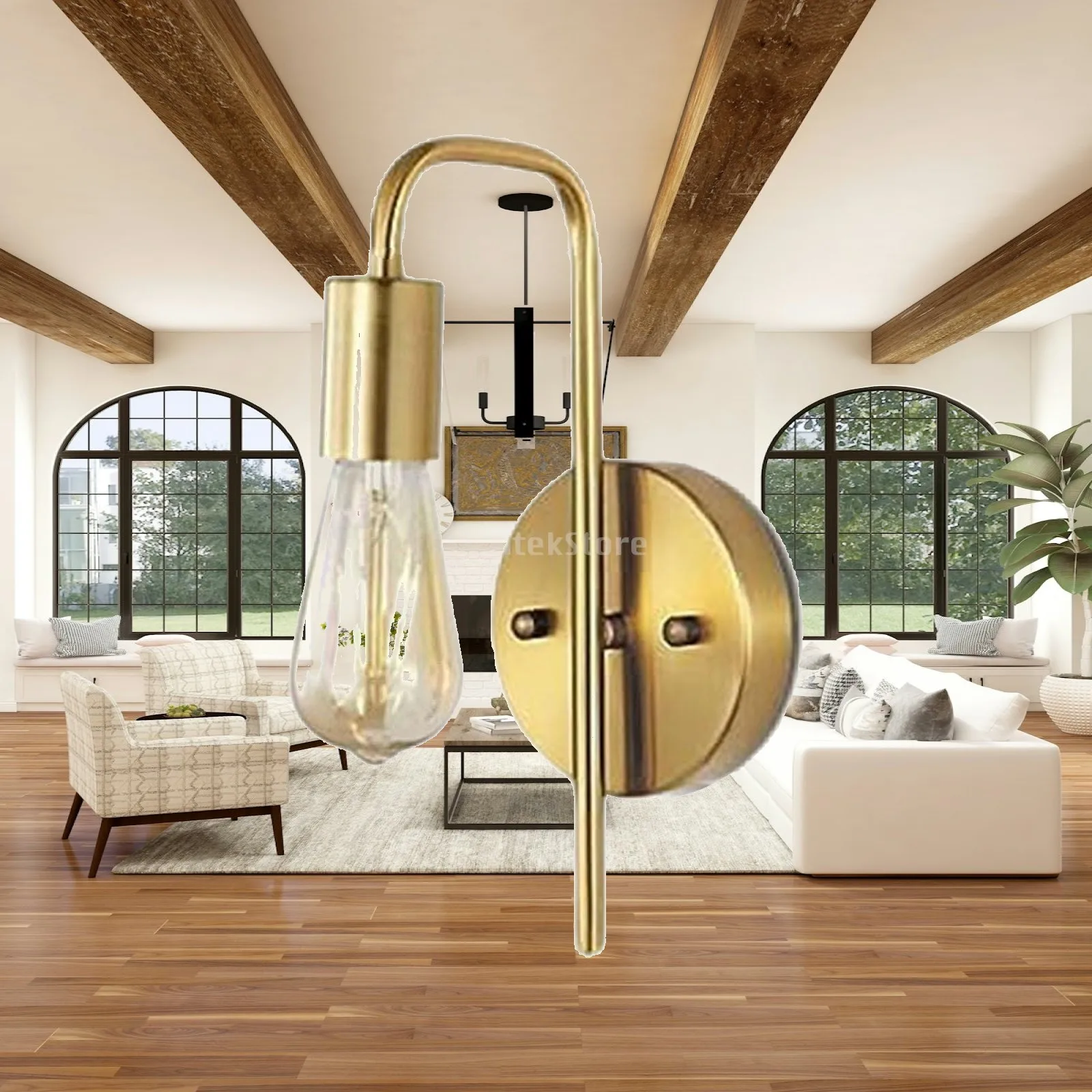 Metal Wall Lamp Wall Sconce Wall Reading Light for Home Decor Easily Install