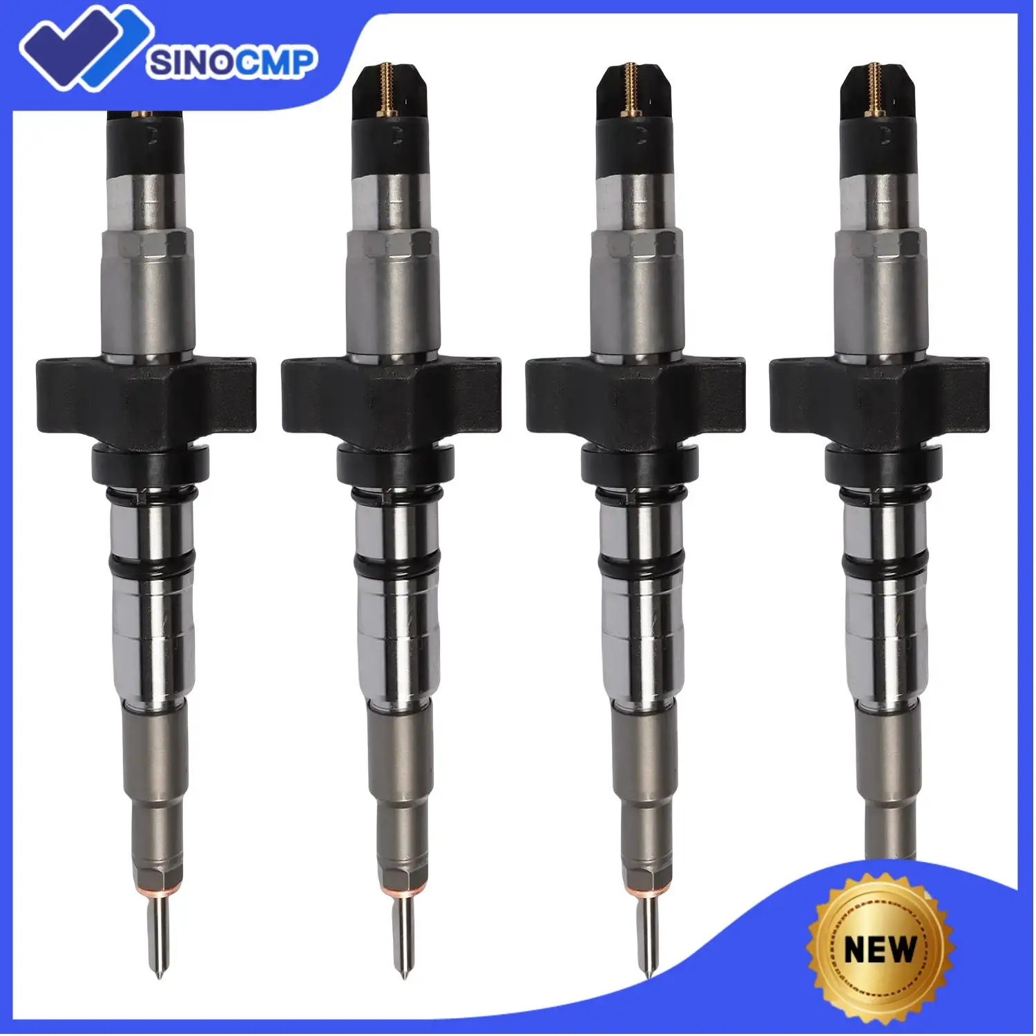 

4 шт. новый набор дизельных форсунок Common Rail для Dodge Ram Pick-up Truck Cummins Bosch 5,9L, двигатель 0445120238 0986435505 5263316
