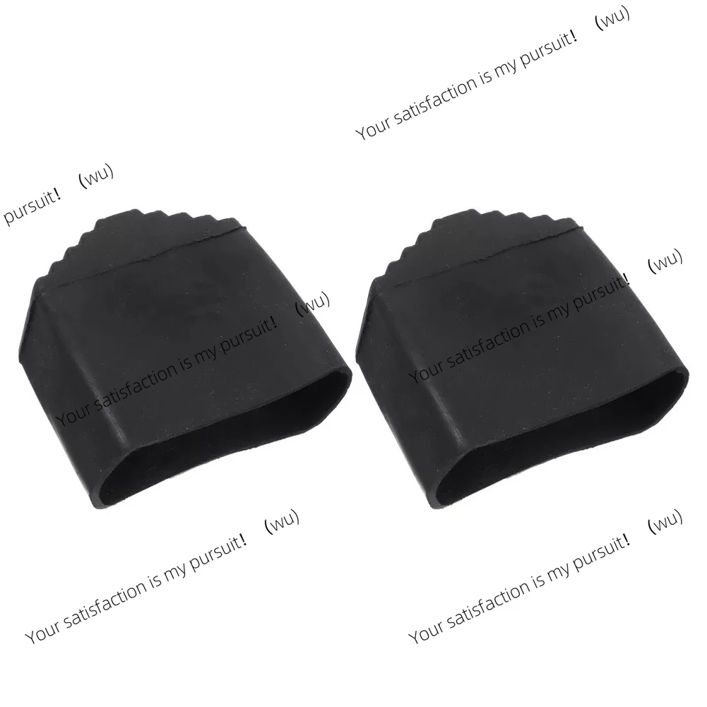 2Pcs Flexible Ladder Foot Pads Non Slip Rubber Covers Compatible with Folding and Lift Ladders Increase Stability