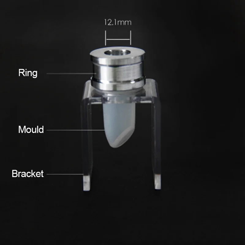 シリコンリング,シングルホールホルダー,自家製,12.1mm, 3個セット