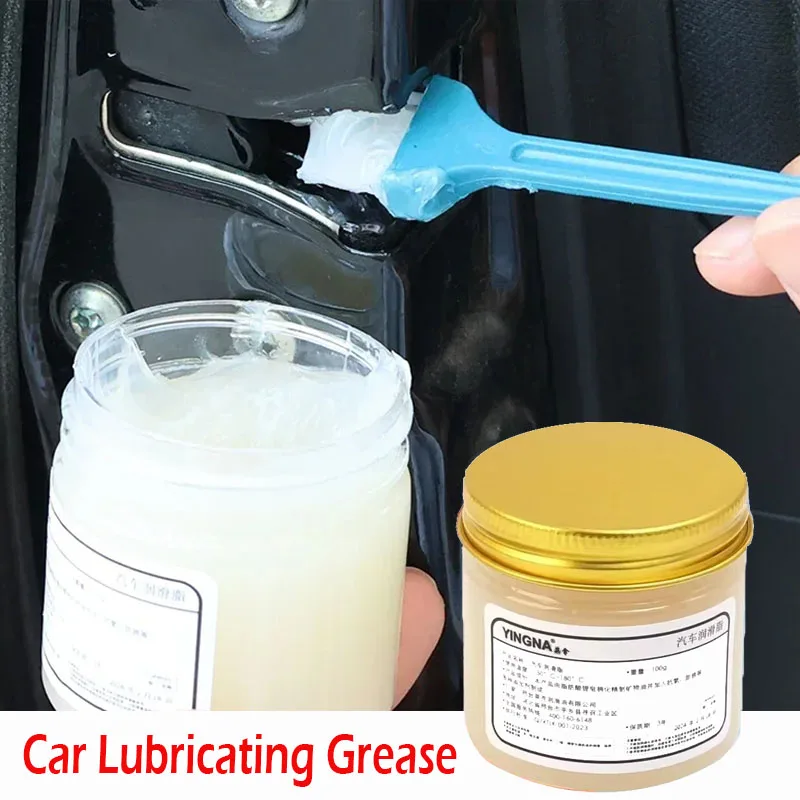 Car Sunroof Track Lubricating Grease Door Abnormal Noise Antirust Oil White Mechanical Maintenance Gear Bearing Oil Grease Kit