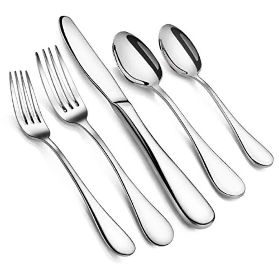 

Набор столовых приборов из нержавеющей стали 18/10 Rain, 20 предметов, на 4 персоны