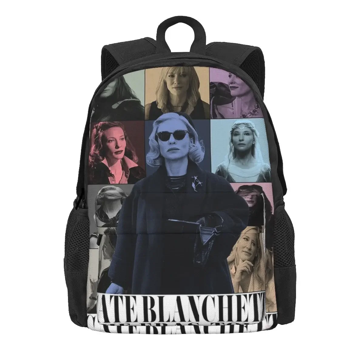 Cate Blanchett Characters Backpacks Boys Girls Bookbag Students School Bags Cartoon Kids Rucksack Travel Rucksack Shoulder Bag