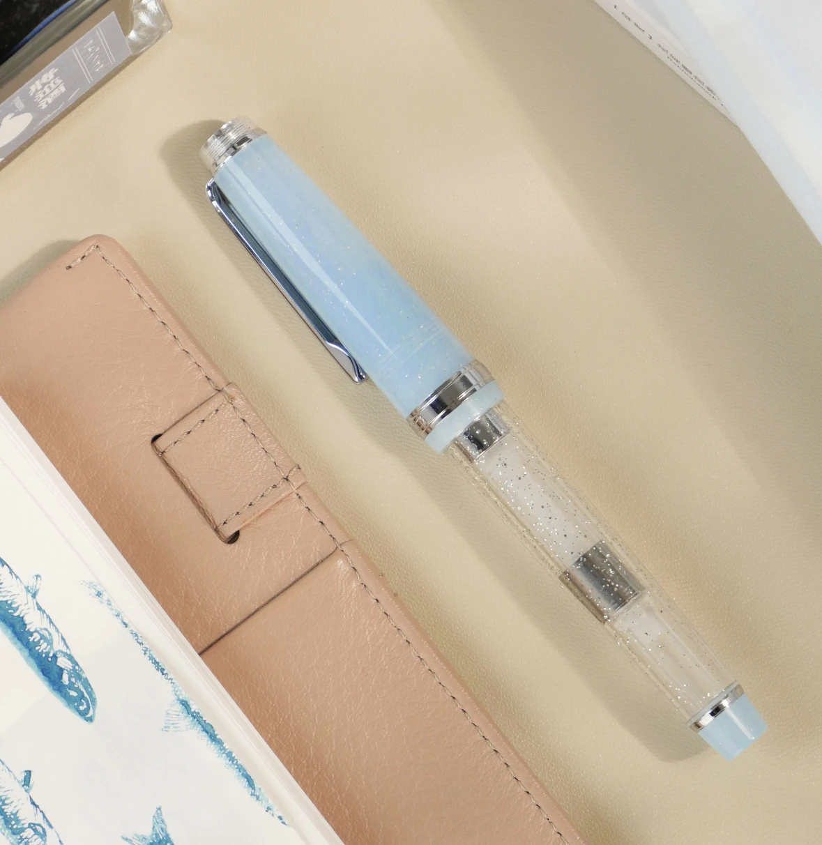 

Ограниченная новая перьевая ручка Jinhao 82, индивидуальный цвет пружинного дождя, акриловое перо EF/F/M/изогнутое с золотой отделкой и конвертером, ручка для письма