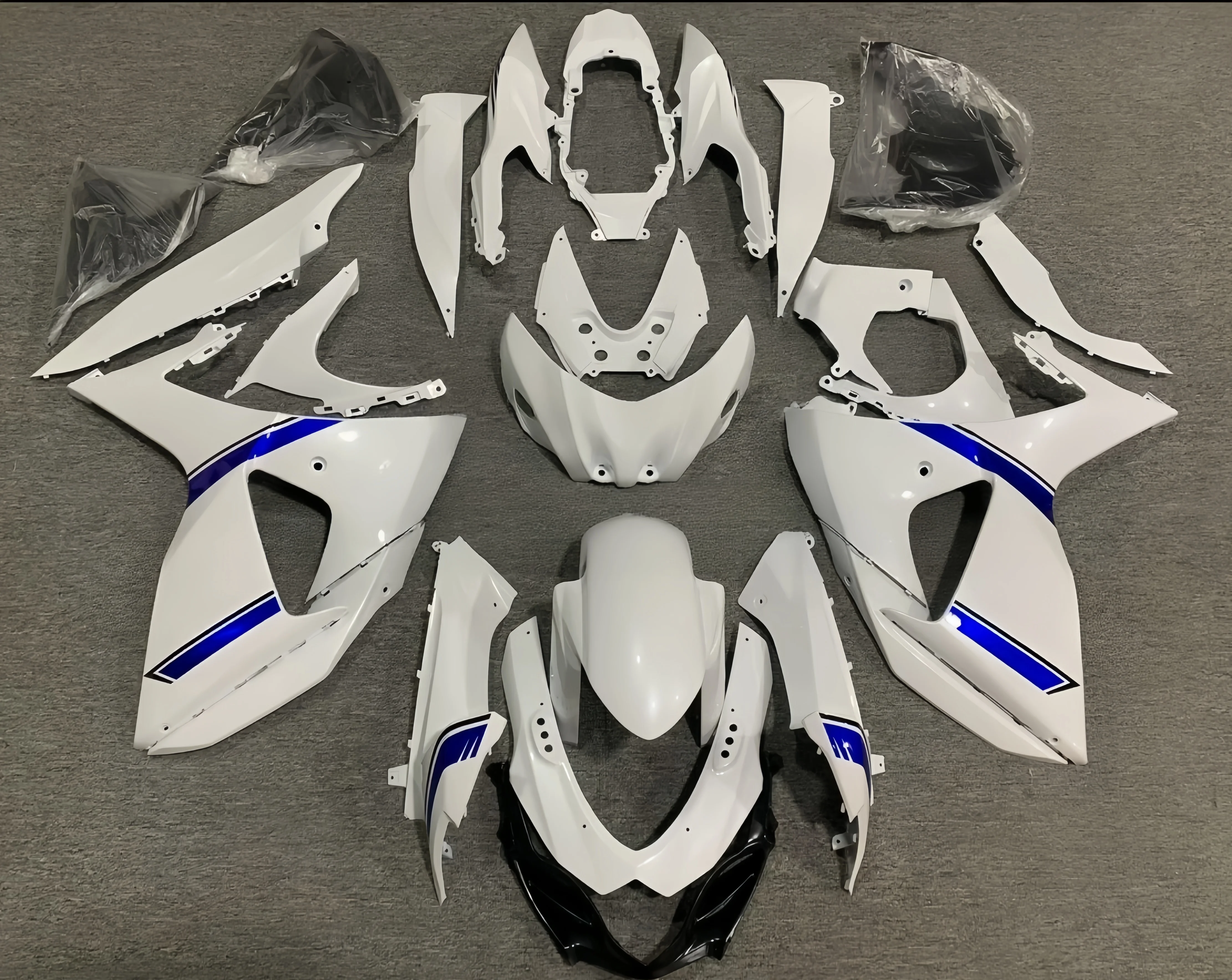 Suitable for Suzuki GSXR1000 K9 2009 10 11 12 13 14 15 2016 motorcycle fairing housing accessories, customizable