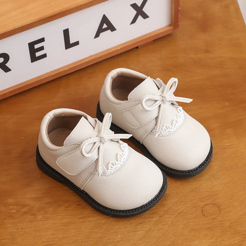 طفل الفتيات الفتيان أحذية الثلوج الخريف الشتاء الأطفال القوس الأميرة أحذية عدم الانزلاق لينة وحيد مريحة طفل أطفال أفخم الأحذية