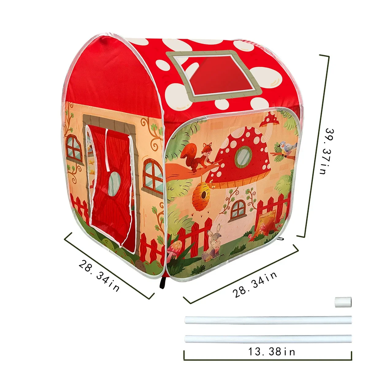 Barraca de playground para bebês, casas pequenas para meninas, jogos internos e externos, casa de brincar, acampamento, casas de cogumelo, cabana, brinquedos para meninos