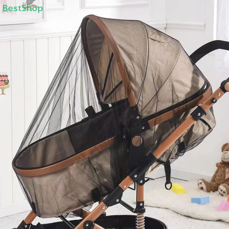

Baby Pushchair Cart Insect Shield Net Full Coverage,Safe Infants Protection Mesh Mosquito Net, Baby Stroller Accessories