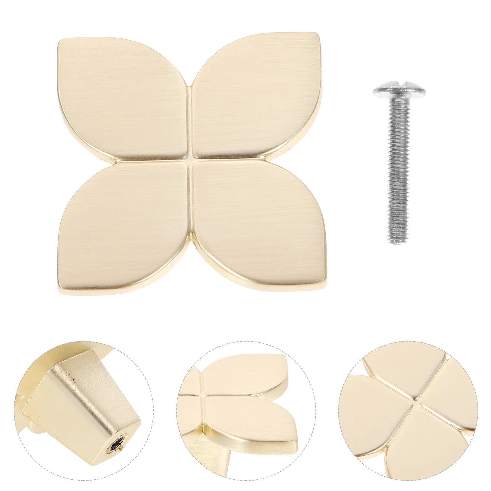 

2Pcs Small Cabinet Knobs Set Modern Metal Dresser Handles for Drawer Cupboard Closet Lightweight Easy Fit Design