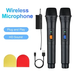 Heikuding-Sistema de micrófono dinámico para Karaoke, micrófono inalámbrico para cantar, Dj, altavoz de fiesta